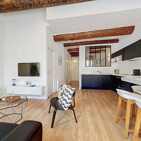 Charmant Appartement Au Vieux-Port - Climatisation - Les Freres De La Loc' Marseille Luaran gambar